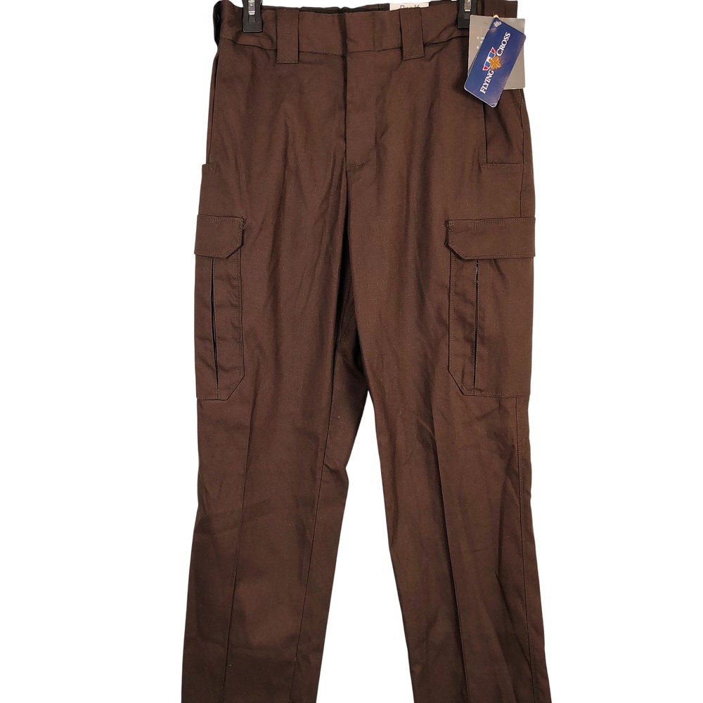 Flying Cross ProX Signature Fit FX STAT Brown Cargo Pants FX77300W Size 10 REG